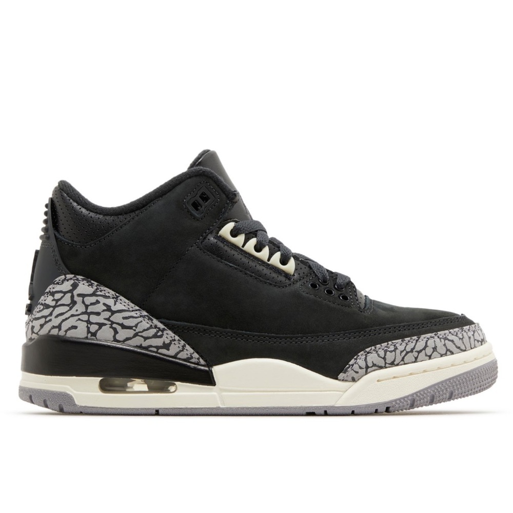 4.5Y/6W Jordan 3 “ off noir”